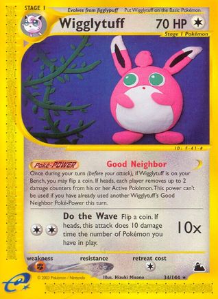Wigglytuff/144  Skyridge - Rare