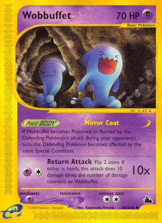 Wobbuffet/144  Skyridge - Uncommon
