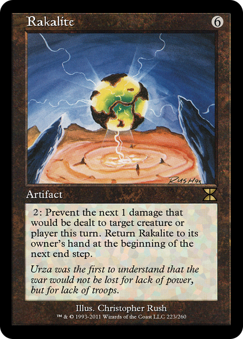 Rakalite (ME4-223) - Masters Edition IV Foil