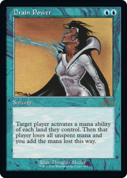 Drain Power (Retro Frame) (30A-353) - 30th Anniversary Edition