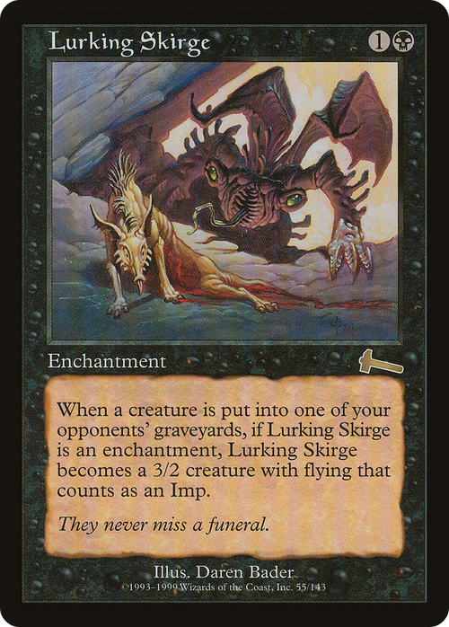 Lurking Skirge (ULG-055) - Urza's Legacy Foil