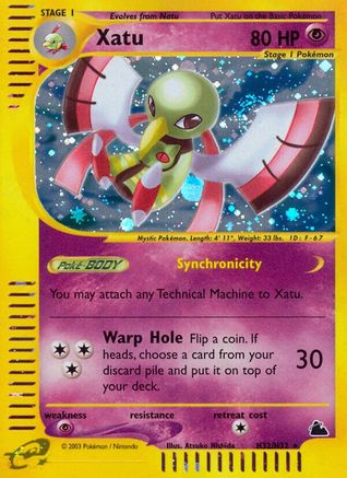 Xatu (H32)/H32  - Holofoil Skyridge - Holo Rare