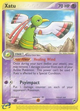 Xatu/100  - Reverse Holofoil Sandstorm - Uncommon