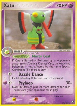 Xatu/107  Deoxys - Rare
