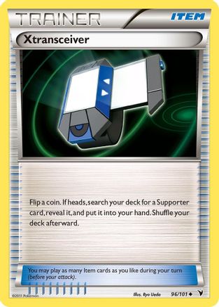 Xtransceiver 096/101  - Reverse Holofoil Noble Victories - Uncommon