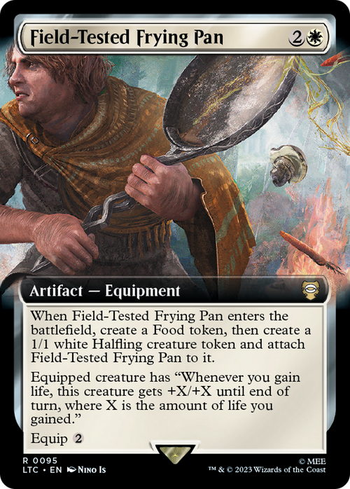 Field-Tested Frying Pan (Extended Art) (LTC-095) - Tales of Middle-earth Commander: (Extended Art)