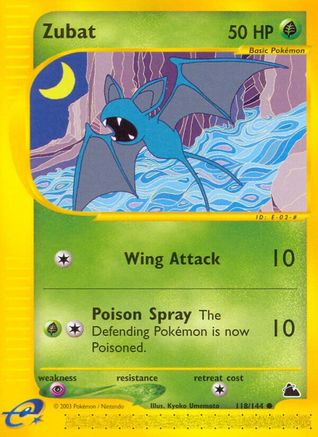 Zubat (118)/144  Skyridge - Common