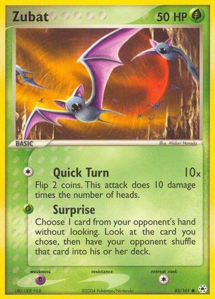 Zubat/101  Hidden Legends - Common