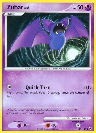 Zubat/147  - Reverse Holofoil Supreme Victors - Common