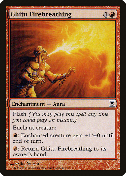 Ghitu Firebreathing (TSP-158) - Time Spiral