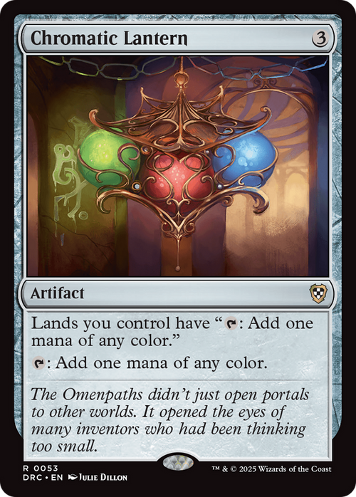 Chromatic Lantern (DRC-053) - Commander: Aetherdrift