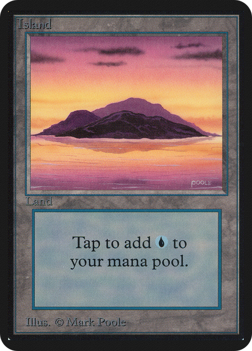 Island (A) (LEA-) - Limited Edition Alpha