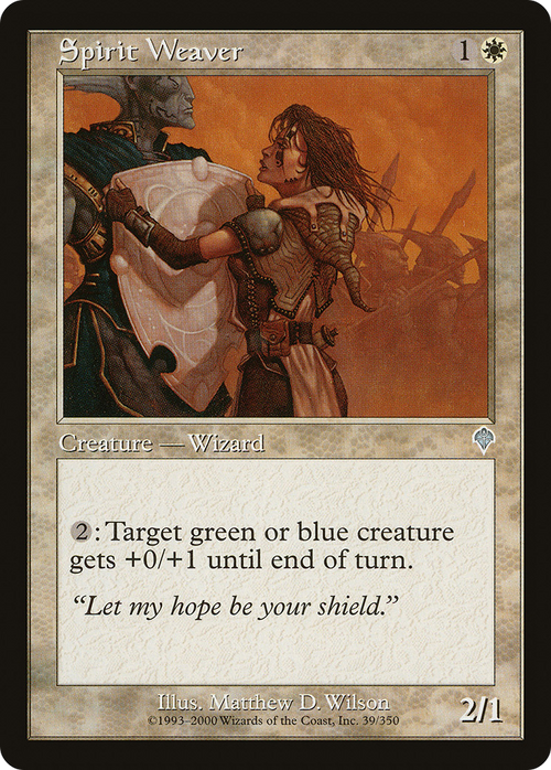 Spirit Weaver (INV-039) - Invasion Foil