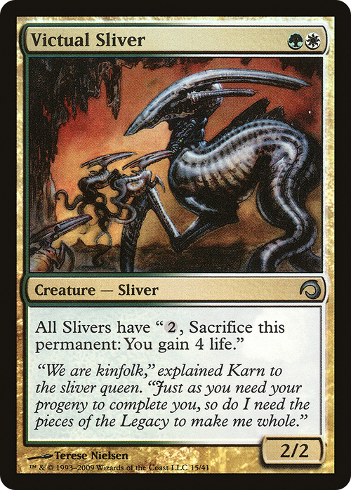 Victual Sliver (PDS-015) - Premium Deck Series: Slivers Foil