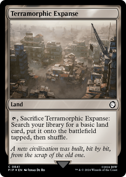 Terramorphic Expanse (Surge Foil) (PIP-841) - Fallout Foil