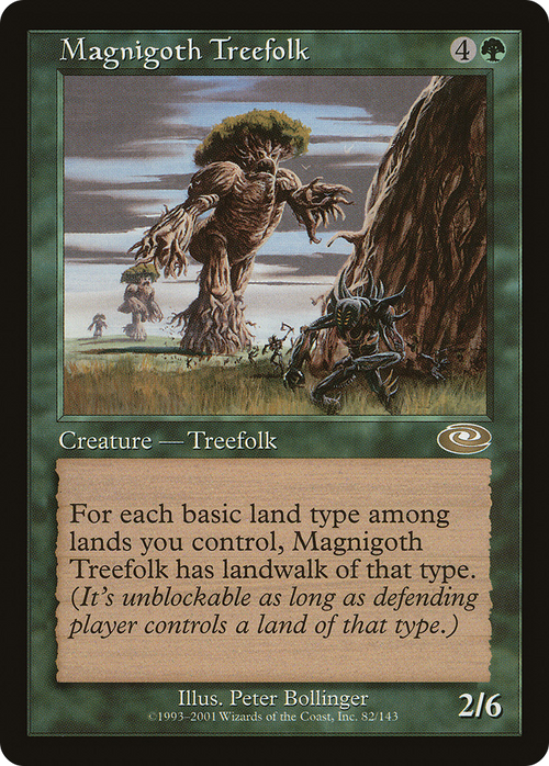 Magnigoth Treefolk (PLS-082) - Planeshift
