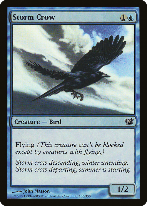 Storm Crow (9ED-100) - 9th Edition Foil