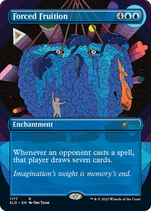 Forced Fruition (SLD-1177) - Secret Lair Drop (Borderless) Foil
