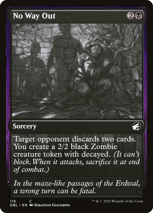 No Way Out (DBL-116) - Innistrad: Double Feature Foil