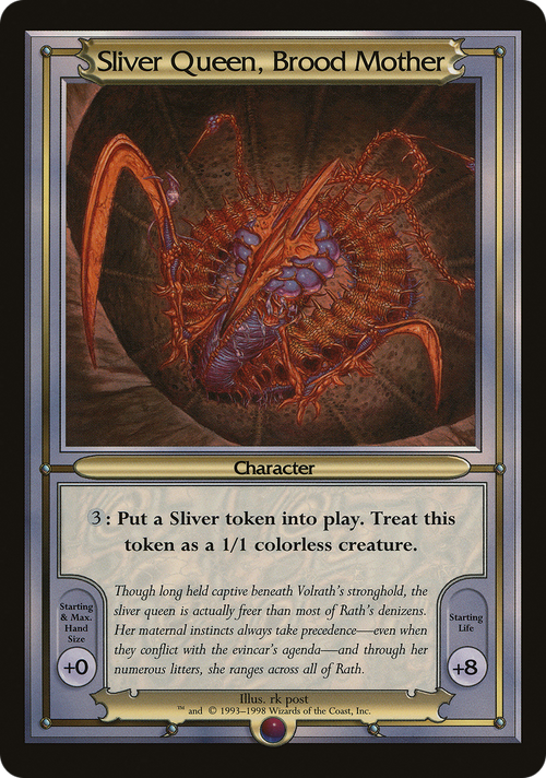 Sliver Queen, Brood Mother (Oversize) (VNG-) - Vanguard Series
