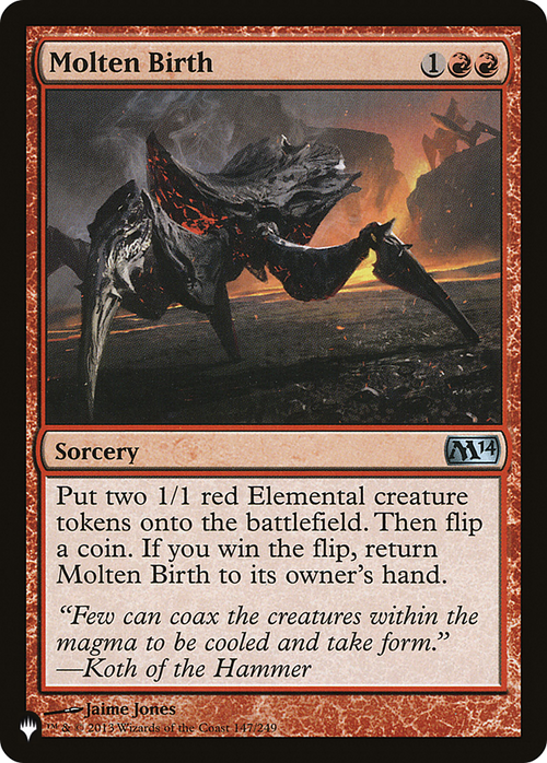 Molten Birth (LIST-M14-147) - The List