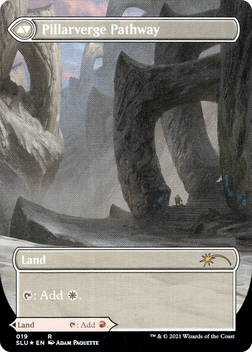 Needleverge Pathway (Borderless) (SLU-019) - Secret Lair: Ultimate Edition: (Showcase) (Borderless) Foil