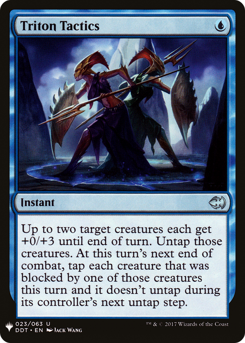 Triton Tactics (LIST-DDT-23) - The List