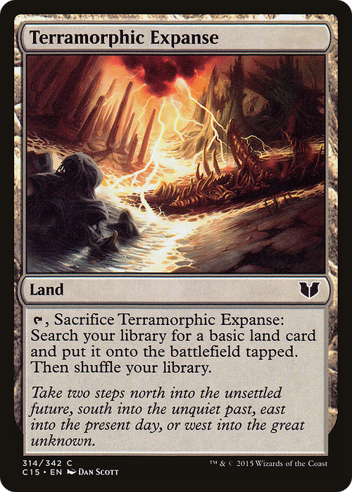 Terramorphic Expanse (C15-314) - Commander 2015