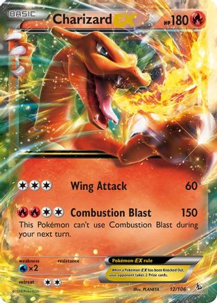 Charizard EX (12) (12) 012  - Holofoil XY  Flashfire - Ultra Rare