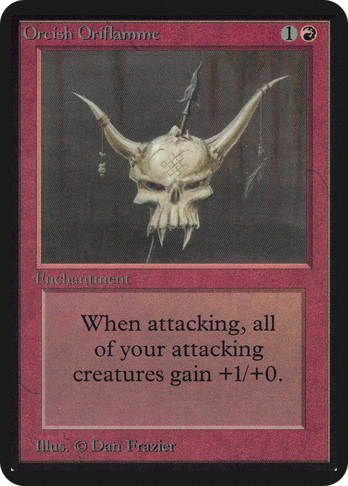 Orcish Oriflamme (LEA-) - Limited Edition Alpha