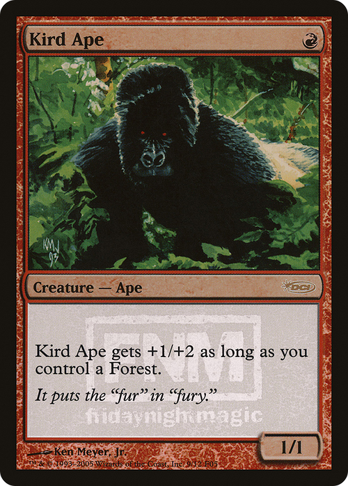Kird Ape (FNM-009) - Friday Night Magic 2005 Foil