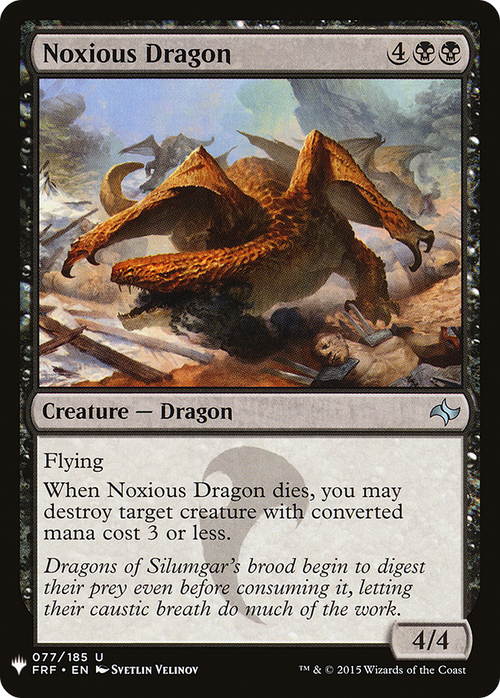 Noxious Dragon (LIST-FRF-77) - The List