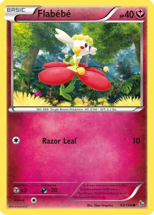 Flabebe (63) (63) 063  XY  Flashfire - Common