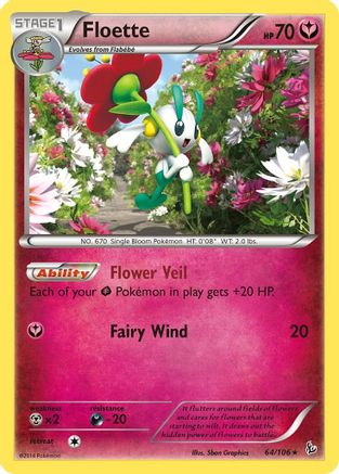Floette (64) (64) 064  XY  Flashfire - Rare