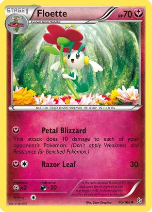 Floette (65) (65) 065  XY  Flashfire - Uncommon