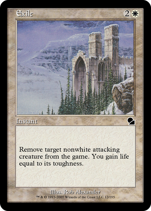 Exile (ME1-012) - Masters Edition Foil