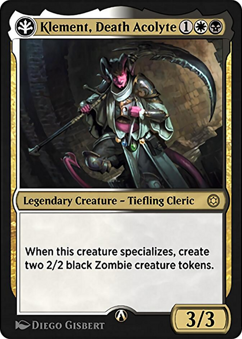Klement, Death Acolyte (HBG-01B) - Alchemy Horizons: Baldur's Gate