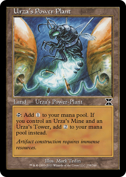 Urza's Power Plant (ME4-258B) - Masters Edition IV