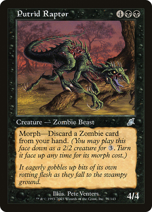 Putrid Raptor (SCG-071) - Scourge