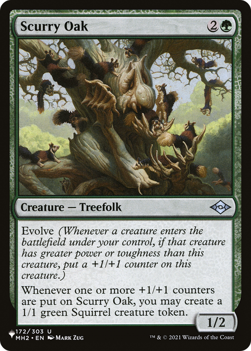 Scurry Oak (LIST-172/303) - The List