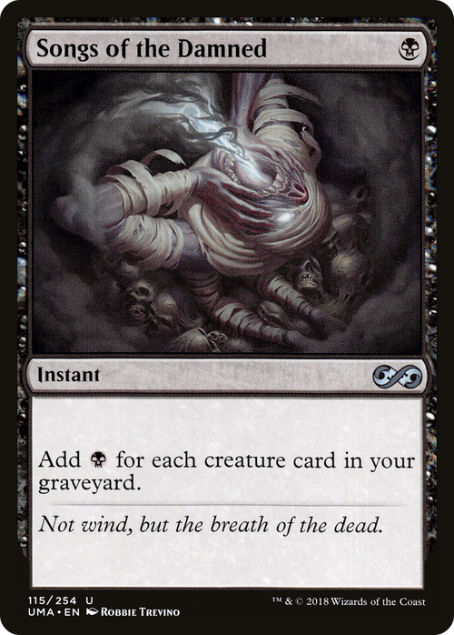 Songs of the Damned (UMA-115) - Ultimate Masters Foil