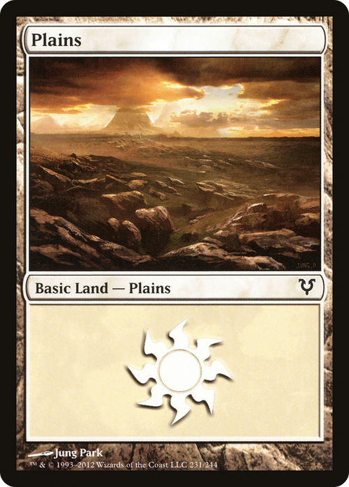 Plains (231) (AVR-231) - Avacyn Restored Foil