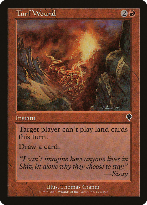 Turf Wound (INV-177) - Invasion