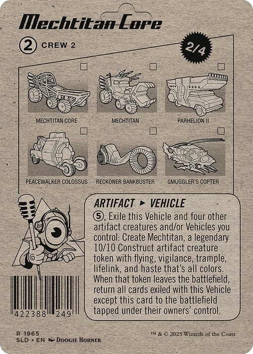 Mechtitan Core (SLD-1965) - Secret Lair Drop (Borderless)