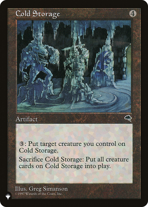 Cold Storage (LIST-TMP-280) - The List