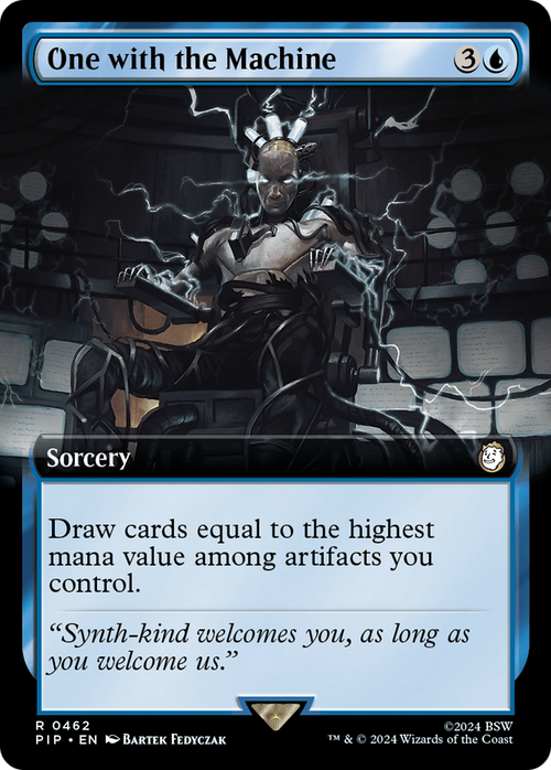 One with the Machine (Extended Art) (PIP-462) - Fallout: (Extended Art) Foil