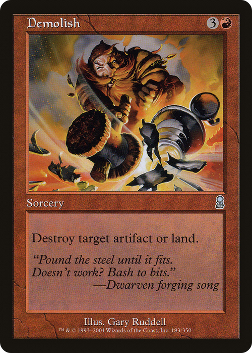 Demolish (ODY-183) - Odyssey Foil