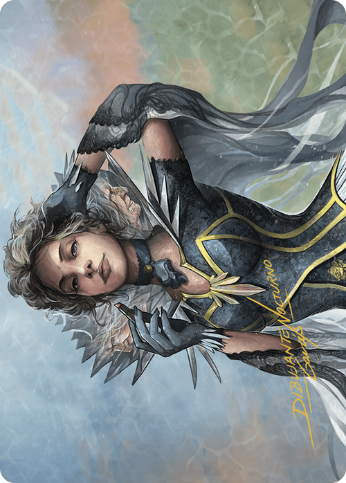 Eriette, the Beguiler // Eriette, the Beguiler (AOTJ-052) - Outlaws of Thunder Junction Art Series (Borderless) Foil