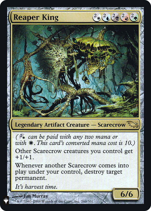 Reaper King (LIST-SHM-260) - The List Foil