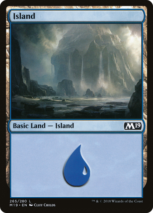 Island (265) (M19-265) - Core Set 2019